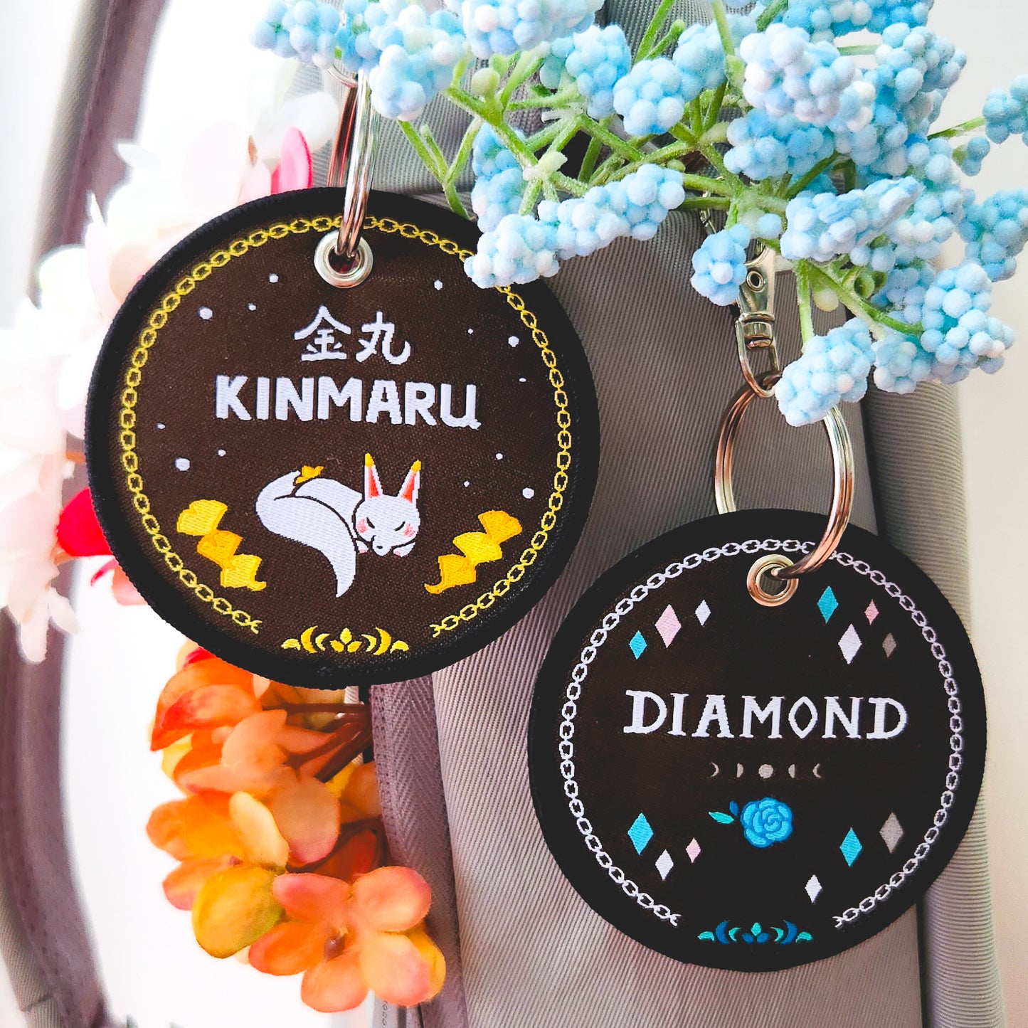 Keychain: The Gentleman and the Kitsune