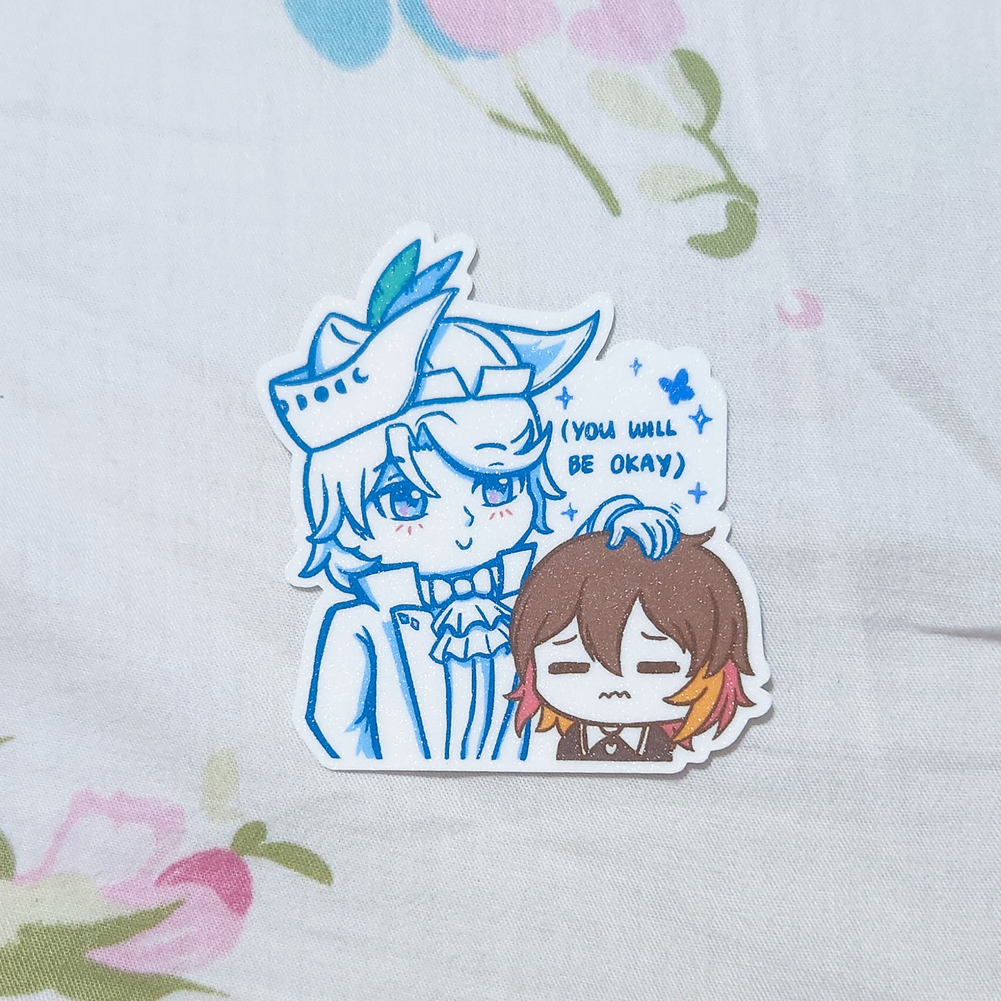 Sticker: Crying but Trying Series