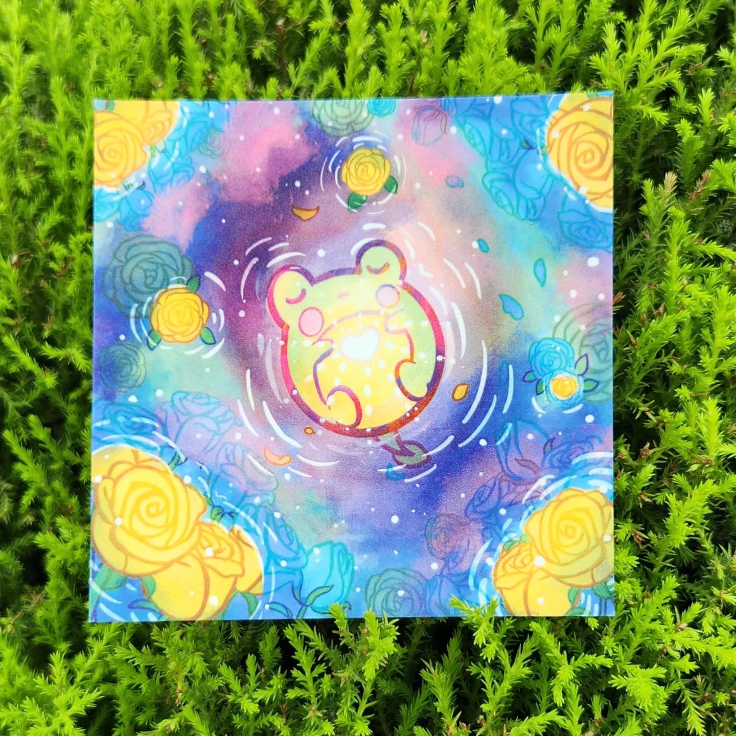 Print: Moon Frog