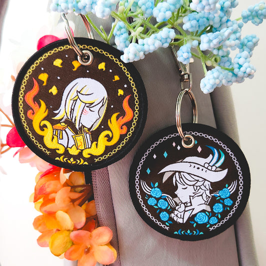 Keychain: The Gentleman and the Kitsune