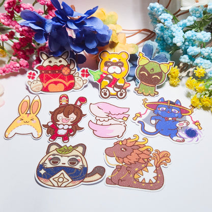 Sticker: Familiar Friends (Genshin Impact)