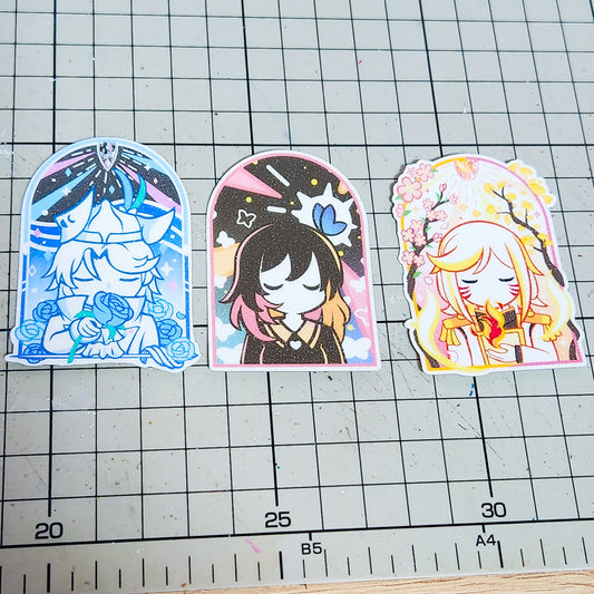 Sticker: Window Portraits