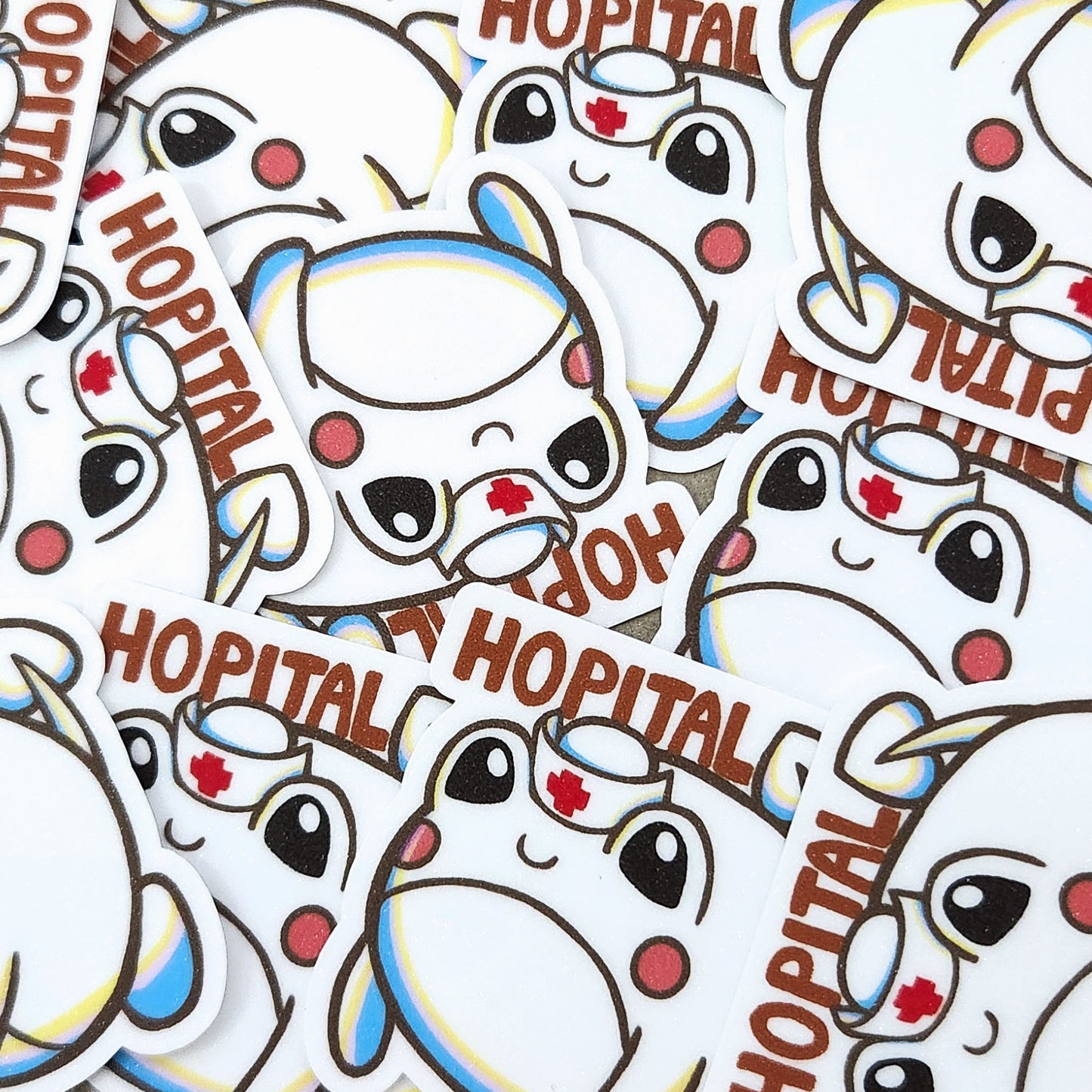 Sticker: Hopital Frog