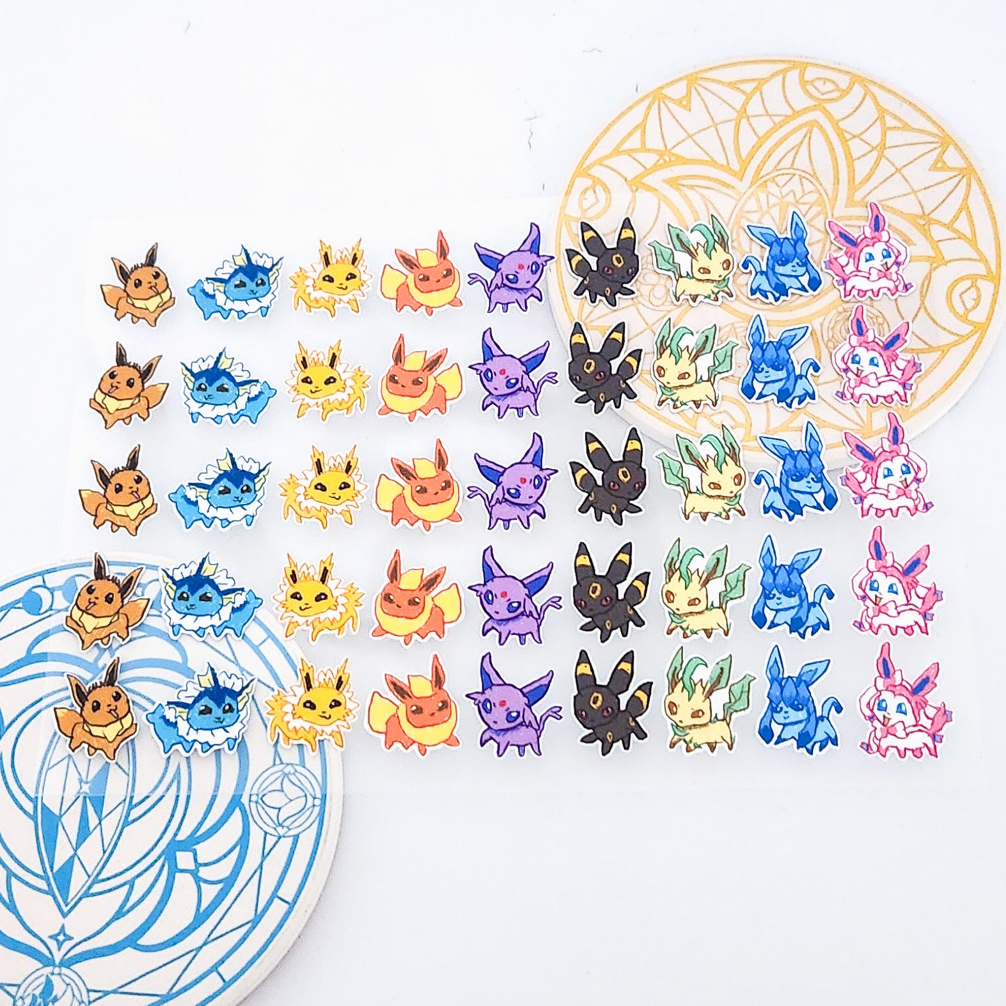 Sticker Sheet: mini eeveelutions