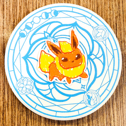 Sticker: Pokemon Eevee & Friends