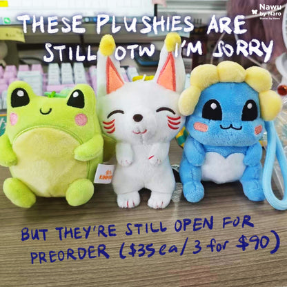 Plush: Thysaurus and Frog with Kinmaru Keychain Series 1