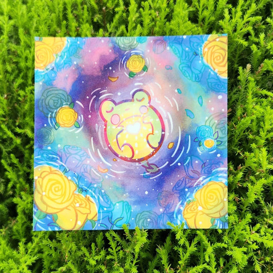 Print: Moon Frog
